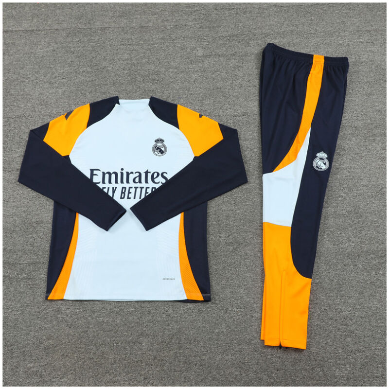 Kids Real Madrid Training Suit Light Blue 2024/25