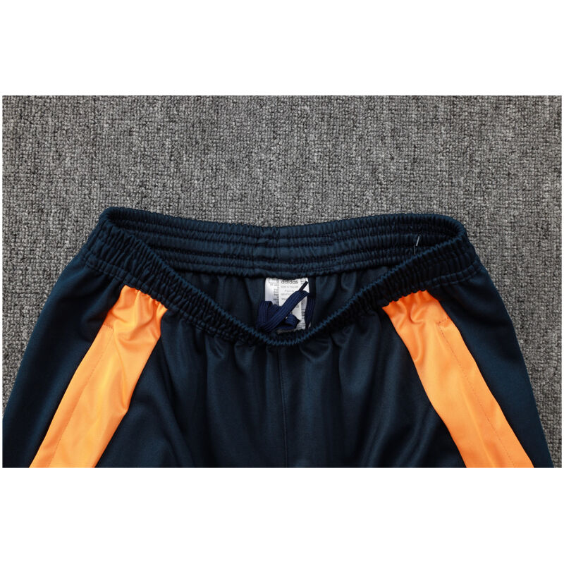 Mens Real Madrid Jacket + Pants Training Suit Royal – Yellow 2024/25