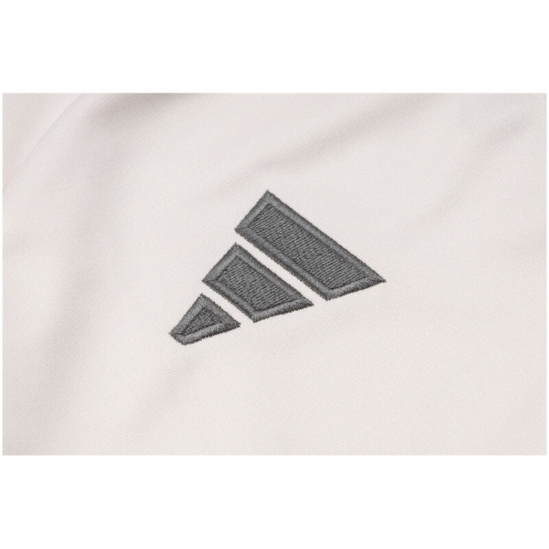 Mens Real Madrid Jacket + Pants Training Suit Light Grey 2024/25