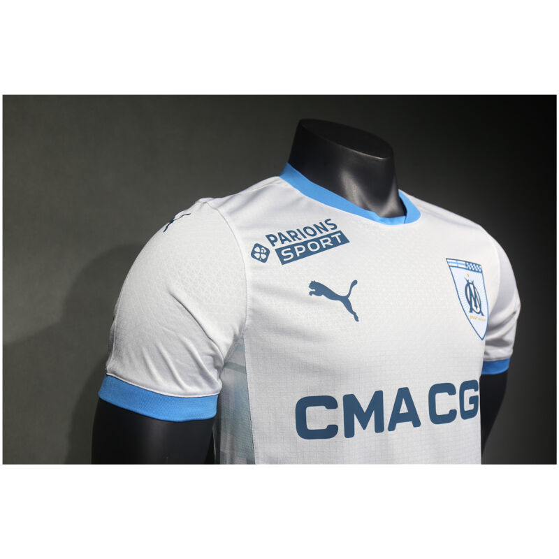 Mens Olympique Marseille Home Authentic Jersey 2024/25 – Match
