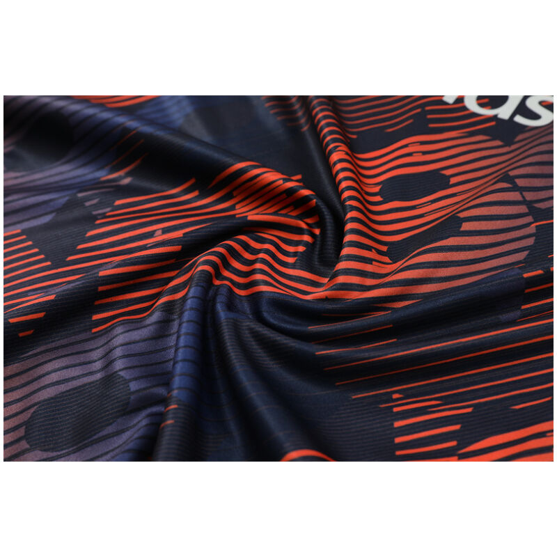 Mens Olympique Marseille Training Suit Orange – Royal 2024/25