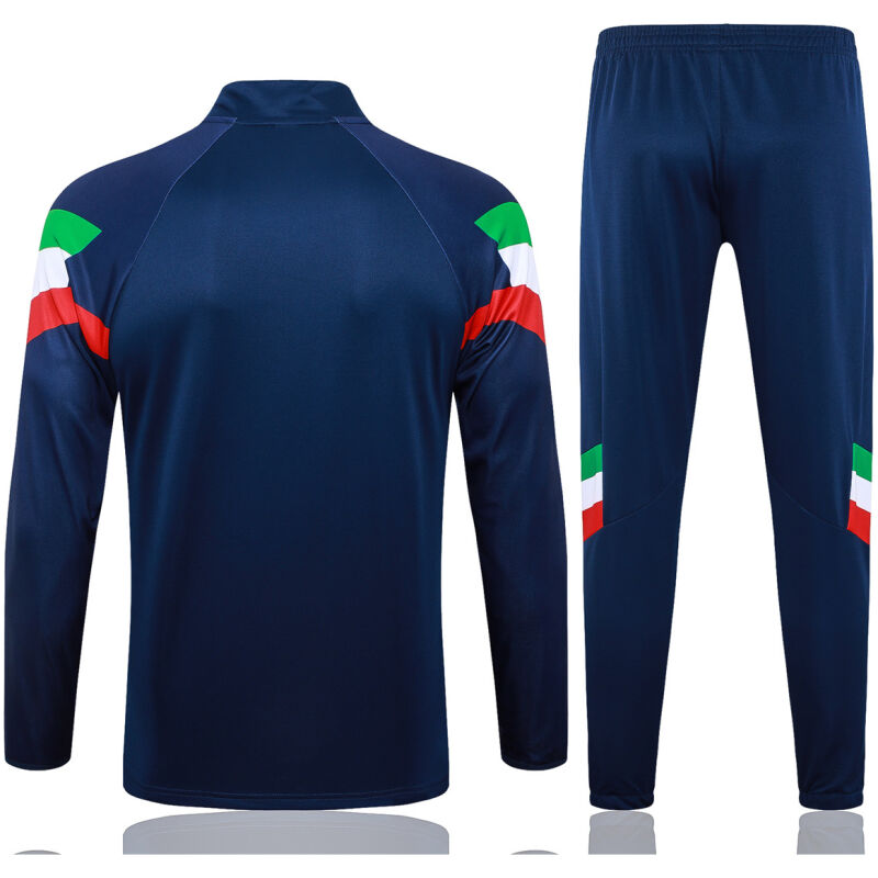Mens Italy Training Suit Royal 2024
