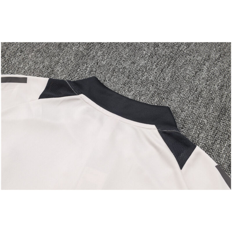 Mens Real Madrid Training Suit Light Grey 2024/25