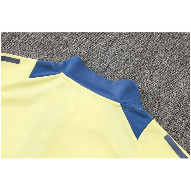 Mens Bayern Munich Jacket + Pants Training Suit Yellow 2024/25