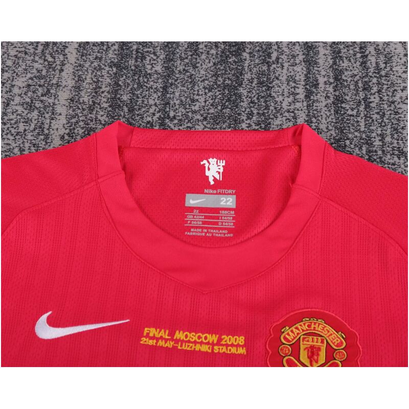 Kids Retro Manchester United Home Jersey 2007/08