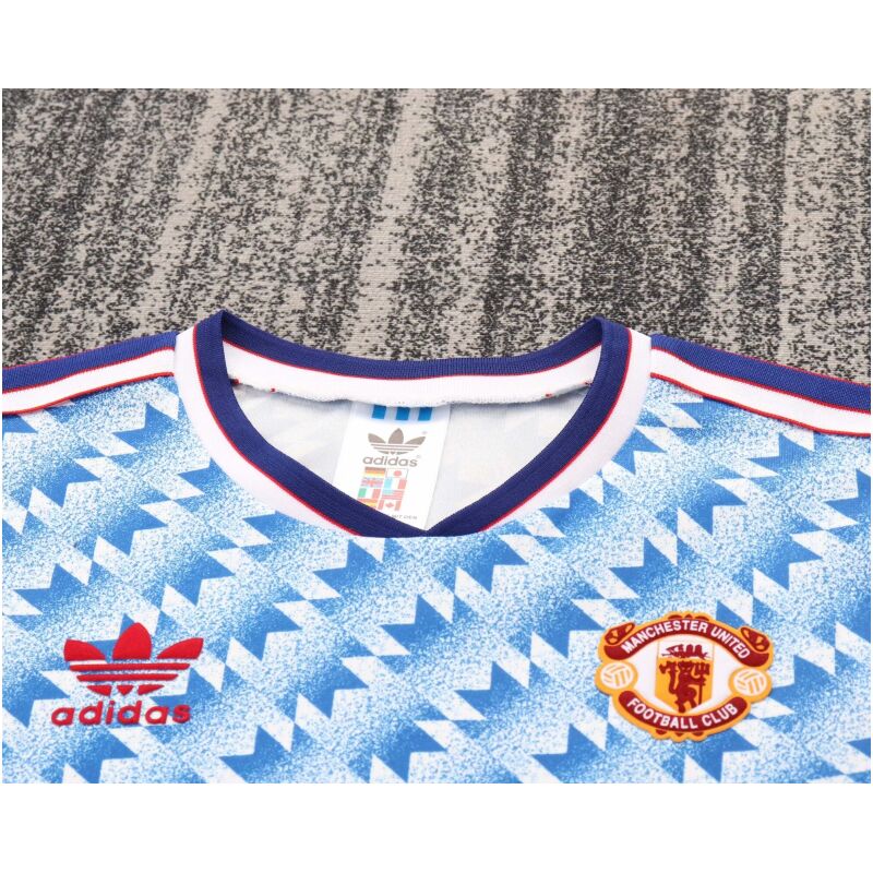 Kids Retro Manchester United Away Jersey 1990/92