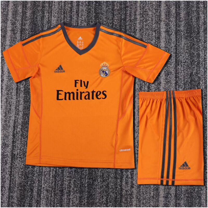 Kinder Retro Real Madrid Drittes Trikot 2013/14