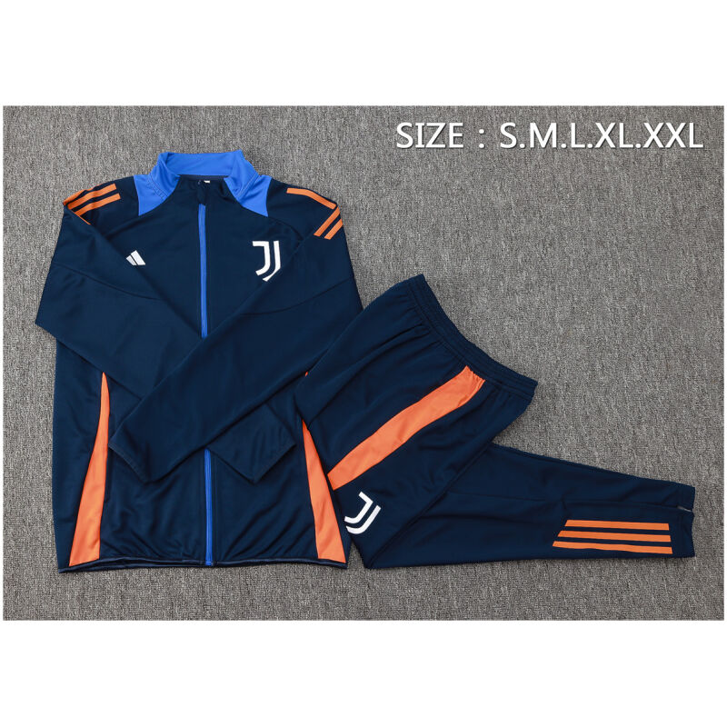 Mens Juventus Jacket + Pants Training Suit Royal 2024/25