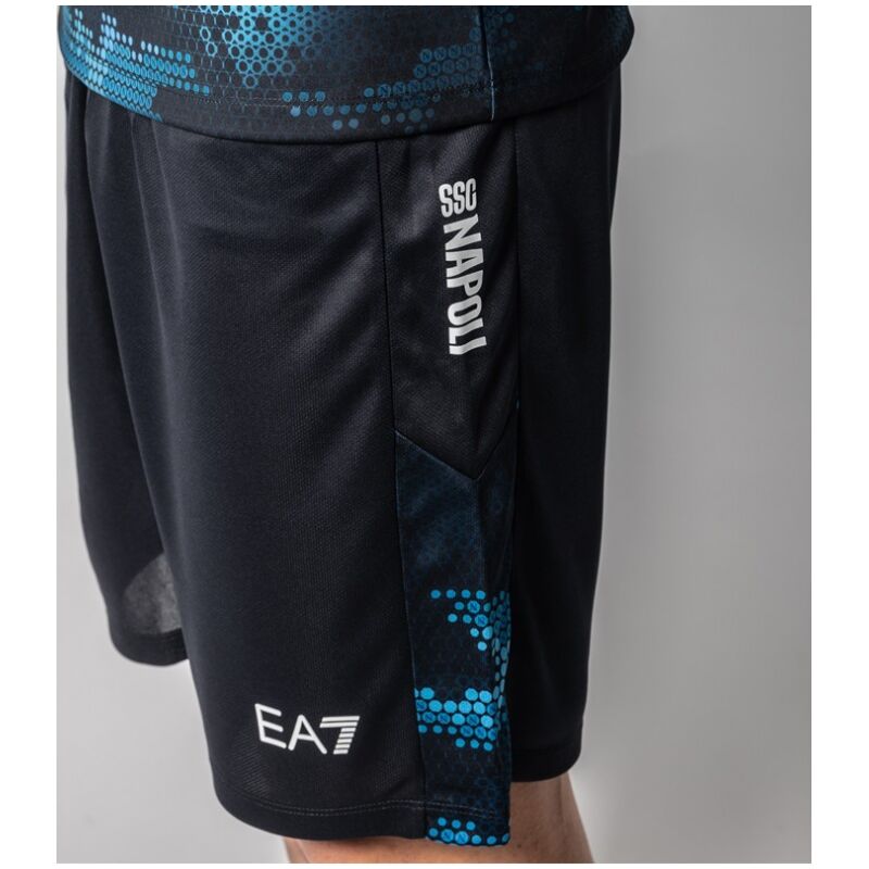 Mens Napoli Special Edition Black Shorts 2024/25