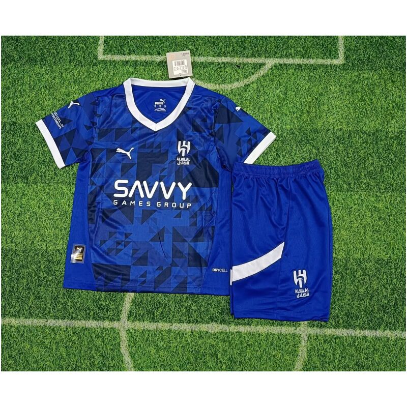 Kids Al-Hilal Home Jersey 2024/25