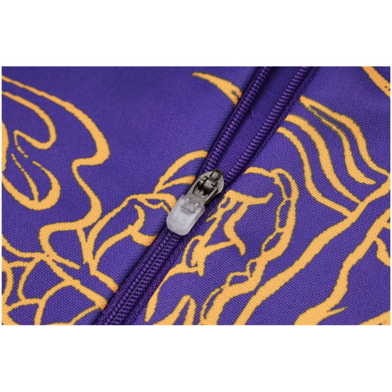 Mens Real Madrid Training Suit Purple Dragon 2024/25