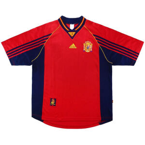 Mens Spain Retro Home Jersey 1998