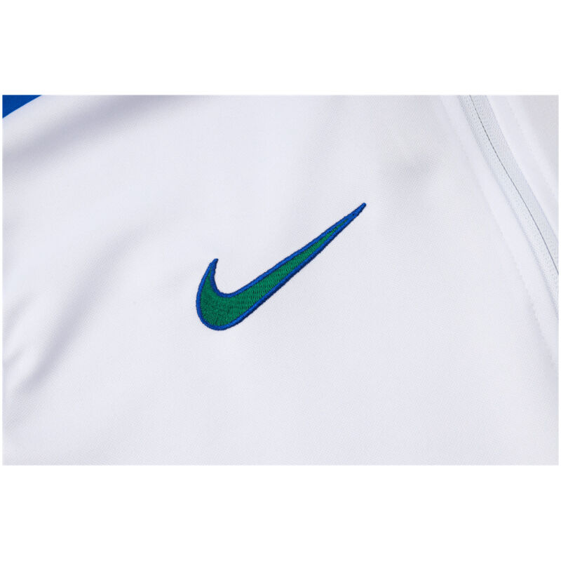 Mens Brazil Jacket + Pants Training Suit White 2024