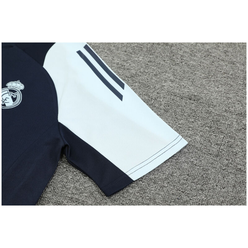 Mens Real Madrid Short Training Suit Royal 2024/25