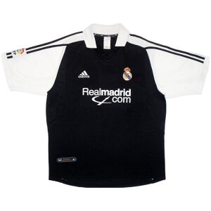 Herren Real Madrid Retro Auswärts Trikot 2001/02