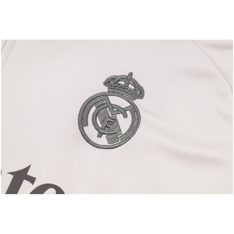 Mens Real Madrid Training Suit Light Grey 2024/25