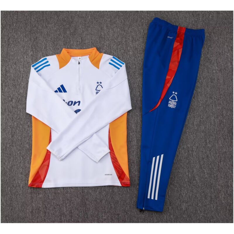 Mens Nottingham Forest Training Suit White 2024/25