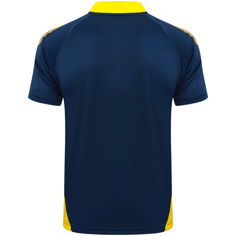 Mens Real Madrid Polo Shirt Royal 2024/25