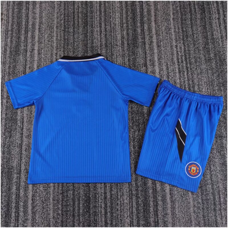 Kids Retro Manchester United Third Jersey 1996/98