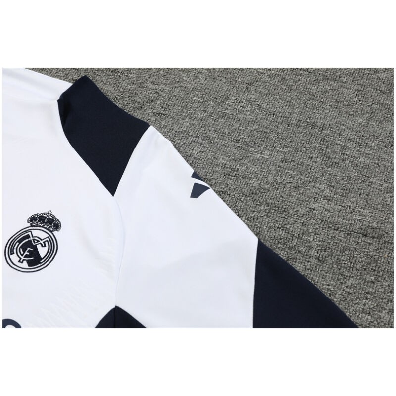 Mens Real Madrid Training Suit White 2024/25