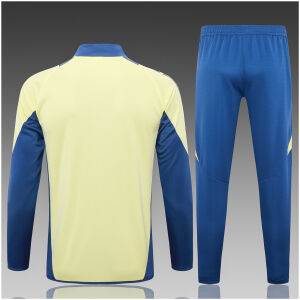 Kids Ajax Jacket + Pants Training Suit Yellow 2024/25