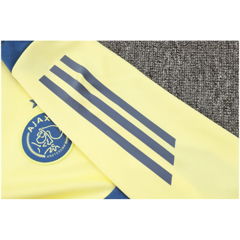 Mens Bayern Munich Jacket + Pants Training Suit Yellow 2024/25