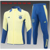 Kids Ajax Jacket + Pants Training Suit Yellow 2024/25