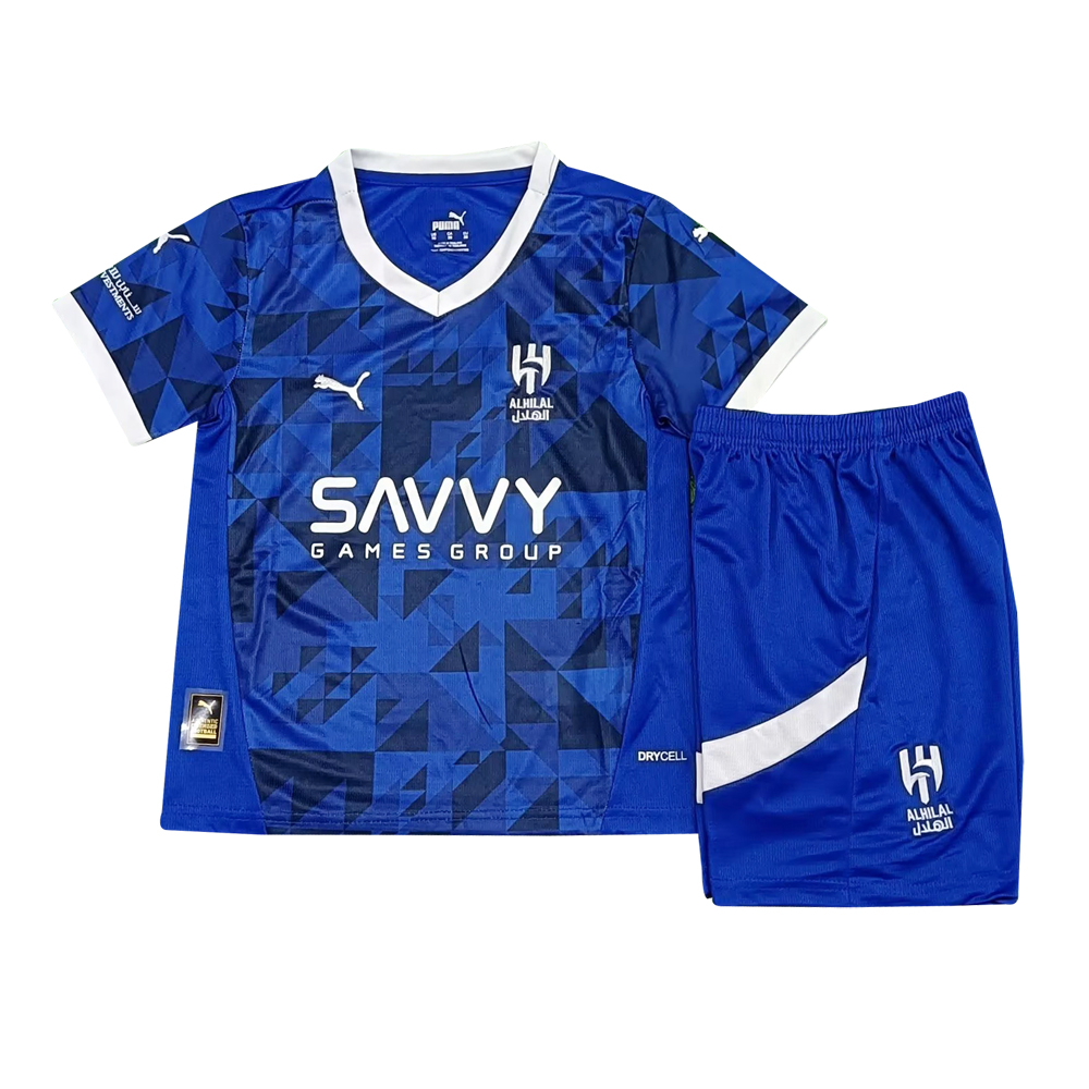 Kids Al-Hilal Home Jersey 2024/25