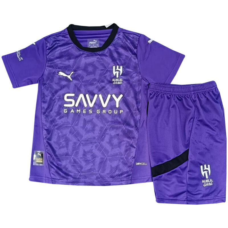 Kids Al-Hilal Third Jersey 2024/25