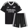 Kids Arsenal Goalkeeper Black Jersey 2024/25