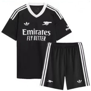 Kids Arsenal Goalkeeper Black Jersey 2024/25