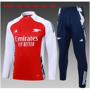 Kids Arsenal Training Suit Red 2024/25