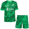 Kids Liverpool Goalkeeper Green Jersey 2024/25