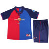 Kids Retro Barcelona Centenary Jersey 1989-1999