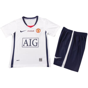 Kids Retro Manchester United Away Jersey 2008/09