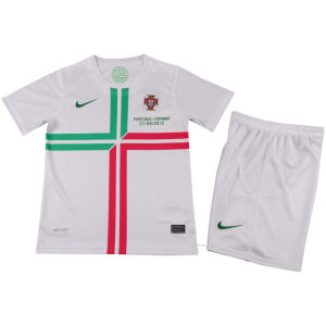 Kids Retro Portugal Away Jersey 2012