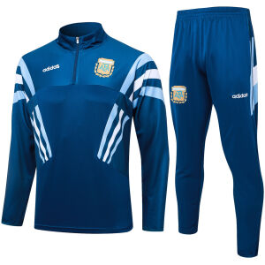 Mens Argentina Training Suit Blue 2024