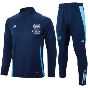 Mens Arsenal Jacket + Pants Training Suit Royal 2024/25