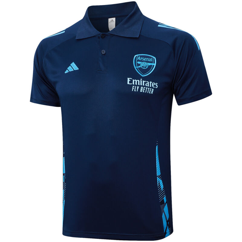 Mens Arsenal Polo Shirt Royal 2024/25