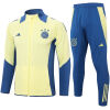 Mens Bayern Munich Jacket + Pants Training Suit Yellow 2024/25