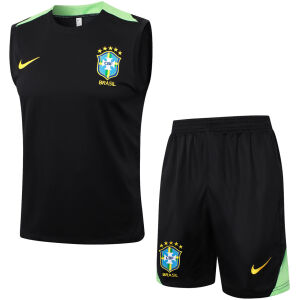 Mens Brazil Singlet Suit Black 2024