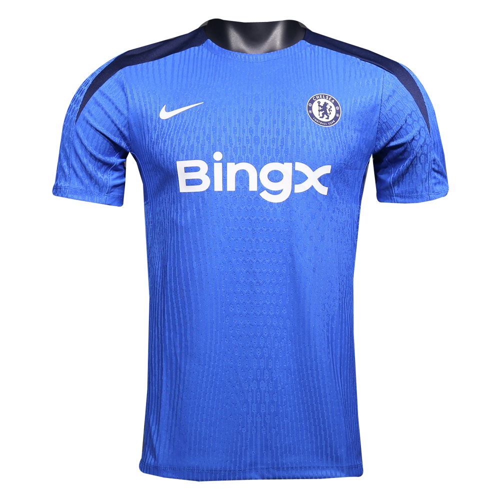 Mens Chelsea Blue Pre-Match Authentic Jersey 2024/25 – Match