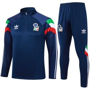 Mens Italy Training Suit Royal 2024