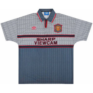 Mens Manchester United Retro Away Jersey 1995/96