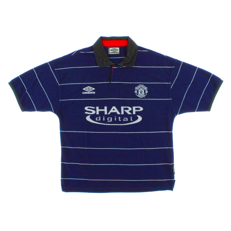 Mens Manchester United Retro Away Jersey 1999/2000