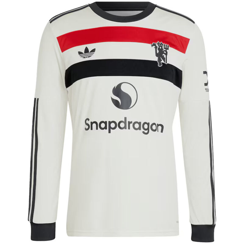 Mens Manchester United Third Jersey Long Sleeve 2024/25