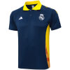 Mens Real Madrid Polo Shirt Royal 2024/25