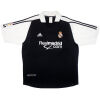 Mens Real Madrid Retro Away Jersey 2001/02