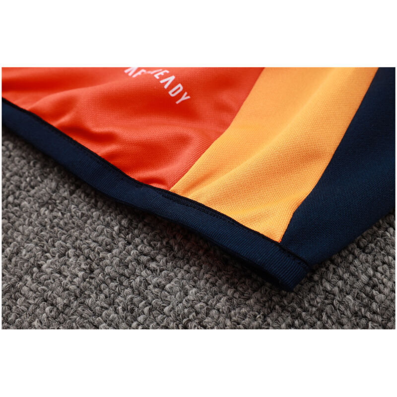 Mens Juventus Jacket + Pants Training Suit Orange 2024/25