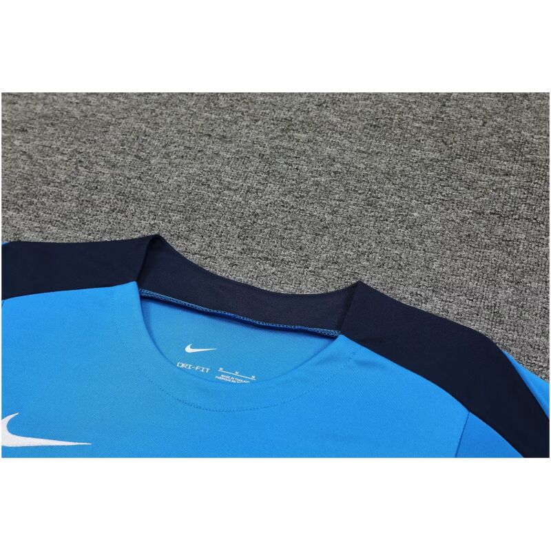 Mens Chelsea Short Training Suit Blue 2024/25